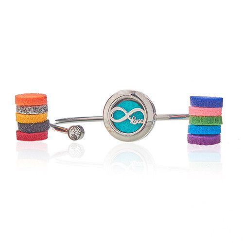 Pulsera de joyería de Aromaterapia- Amor Infinito - 20mm - Imagen 3