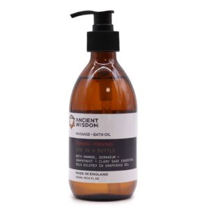 Aceite de Masaje y Baño de Aromaterapia - Tonificante y Reafirmante 300 ml