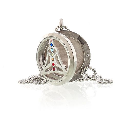 Collar de Joyería de Aromaterapia - Yoga Chakra - 30mm - Imagen 5