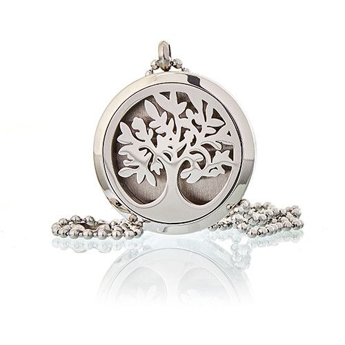Collar difusor de aromaterapia 30mm - Árbol de la vida - Imagen 2