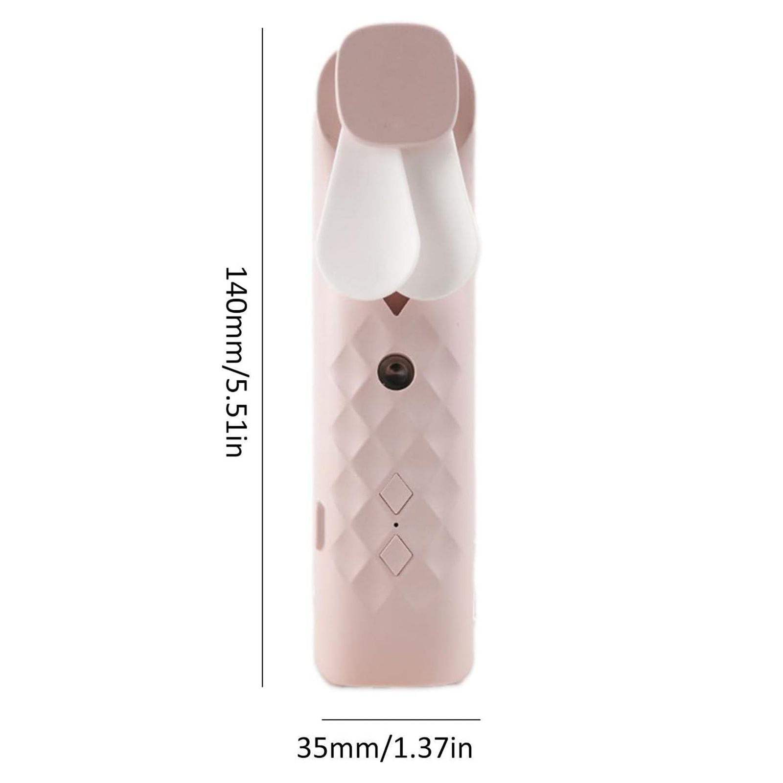 Ventilador y Pulverizador Facial Rosa - USB - Imagen 4