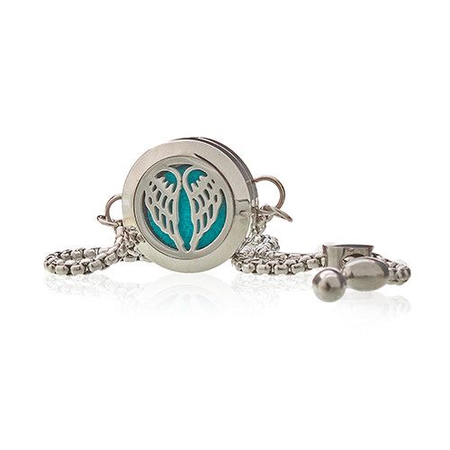 Pulsera de Cadena de Aromaterapia - Alas de Angel - 20mm - Imagen 7
